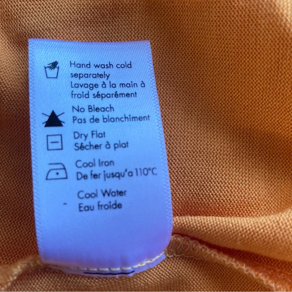 L*SPACE Aya Maxi Dress Orange Mango Size S NWOT - Picture 7 of 9